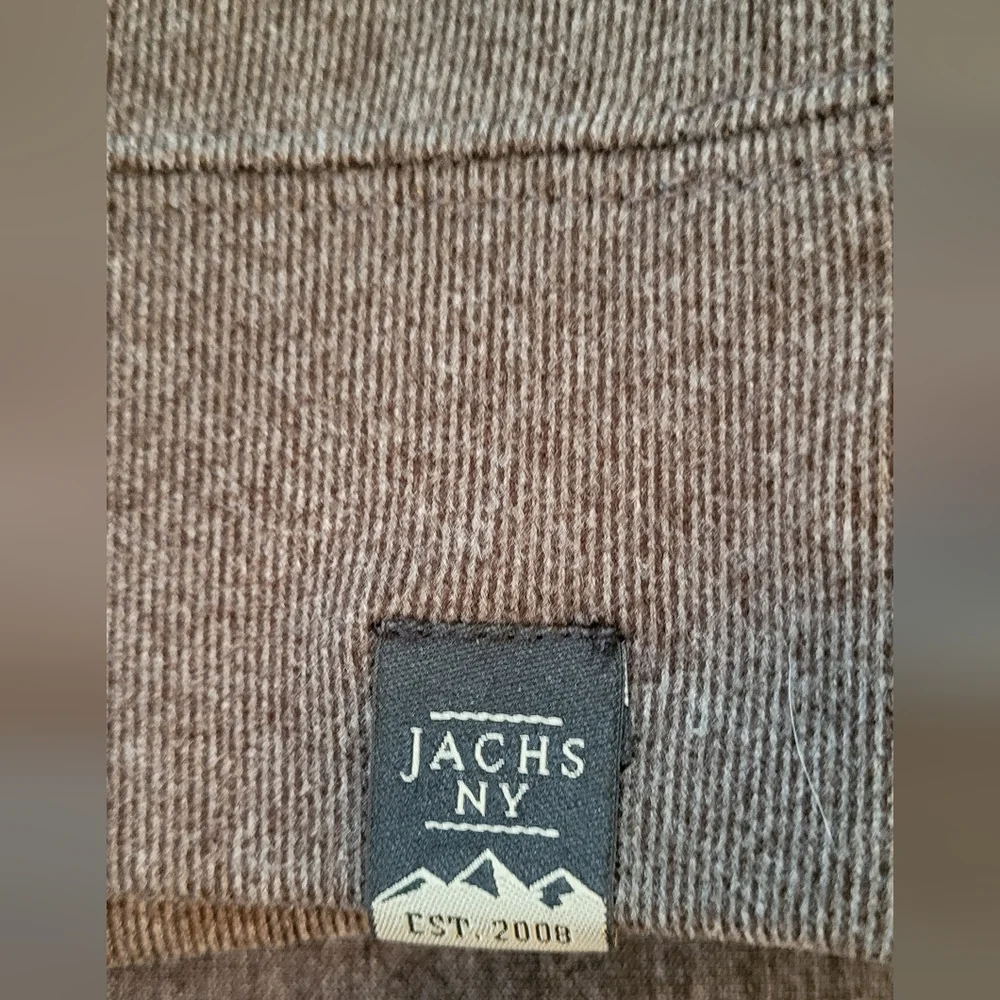 Jachs New York Men's Brown Crewneck Long Sleeve Soft  Cozy Sweatshirt, Size XL